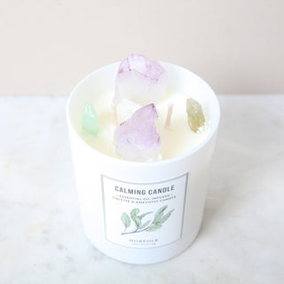 Gemstone Aromatherapy Candle