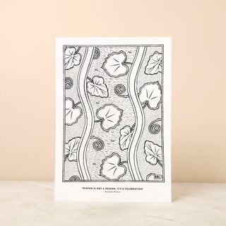 Seasonal Domino Prints